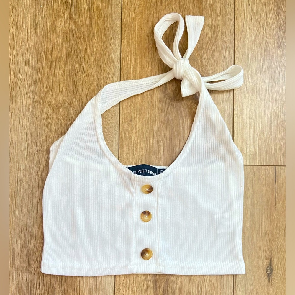 pretty little thing halter top